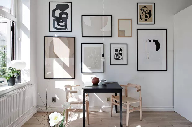 como usar quadros na decoração