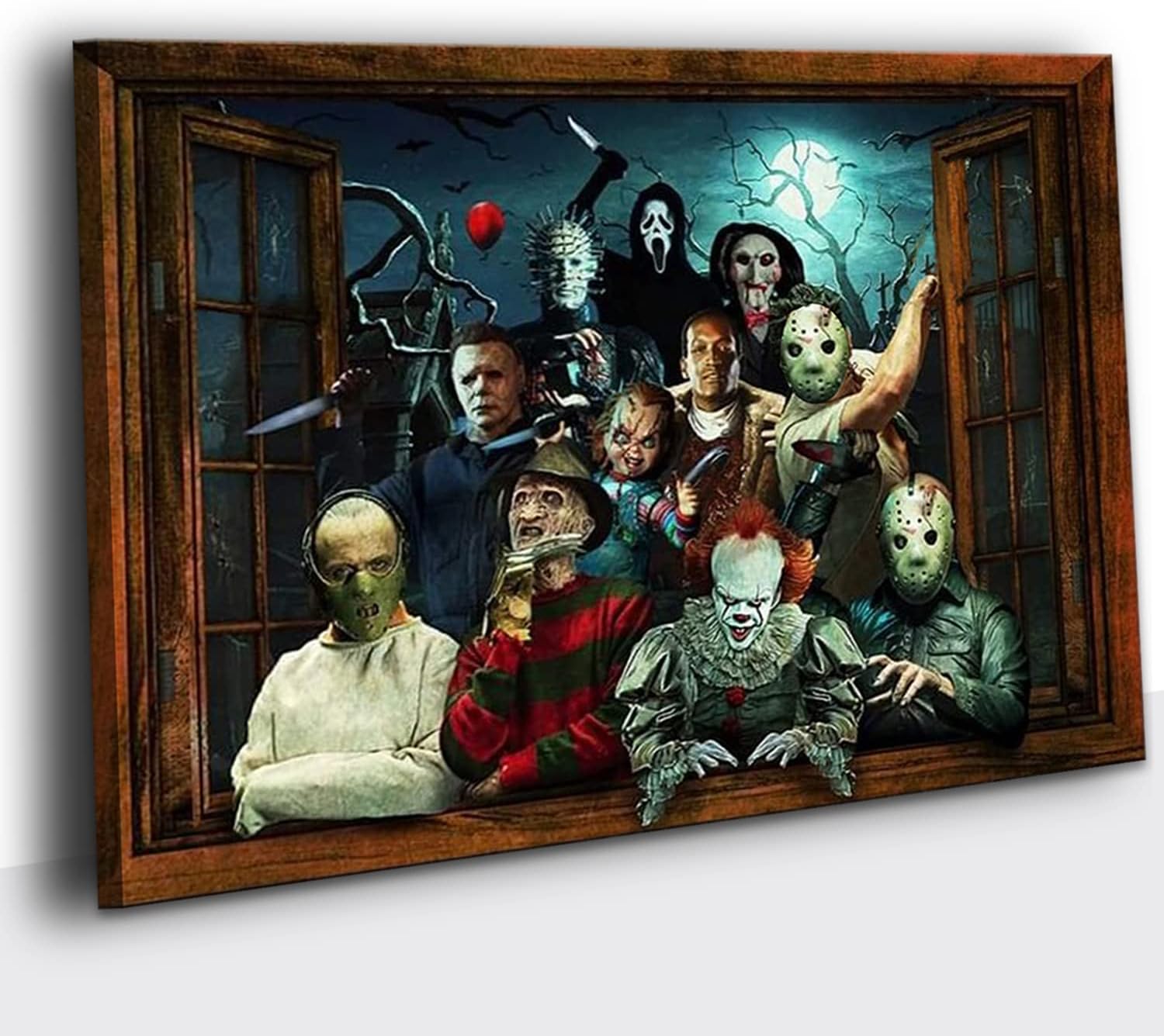 Quadro Decorativo Filme De Terror It A Coisa